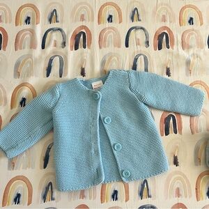 Hanna Andersson baby cardigan